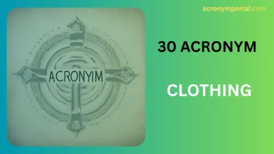 Acronym Clothing