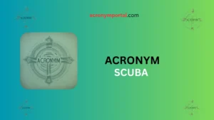 SCUBA Acronym