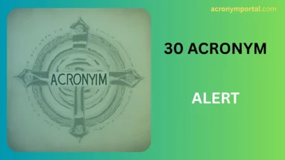 ALERT Acronym