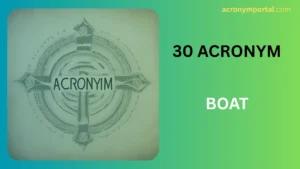 BOAT Acronym