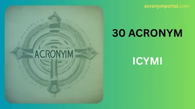 ICYMI Acronym