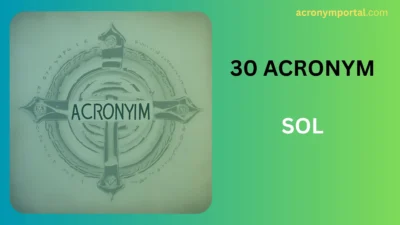 SOL Acronym