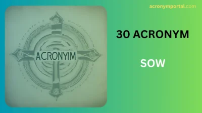 SOW Acronym