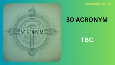 TBC Acronym