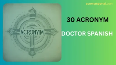 doctor acronym spanish