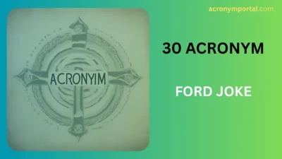 FORD Acronym Joke
