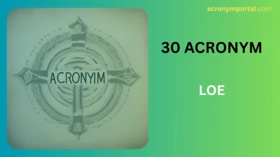 LOE Acronym