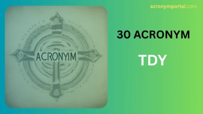 TDY Acronym